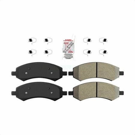 AMERIBRAKES Front Semi-Metallic Disc Brake Pads For Ram 1500 Dodge Dakota Classic Durango Chrysler NWF-PRM1084